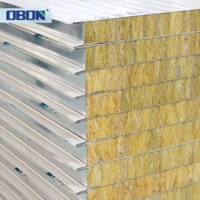 Obon Lightweight Fireproof And Sound Rock Wool Thermal Insulation Material For Building