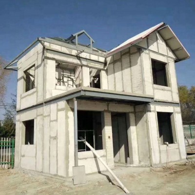 Factory prices cheap easy assembled build cement sandwich panel prefabricated houses philippines